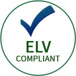 ELV complaint icon for used car parts