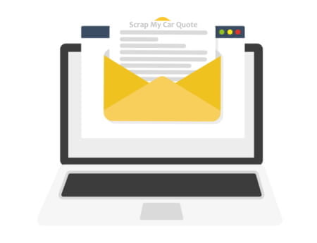 Scrap my Car Quote Step 1 icon